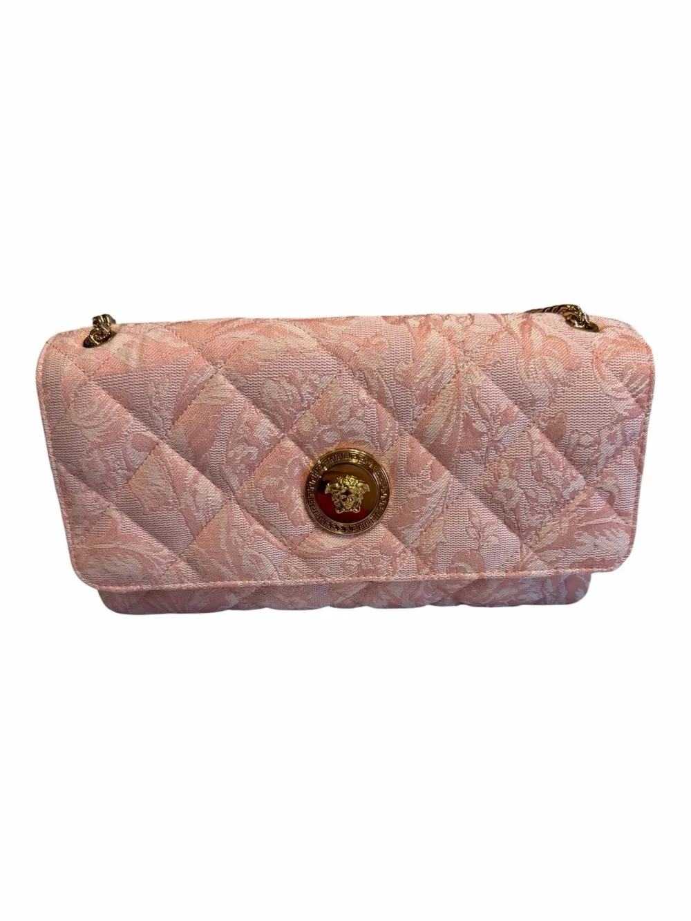 Versace Medusa 95 Quilted East-West Shoulder Bag
